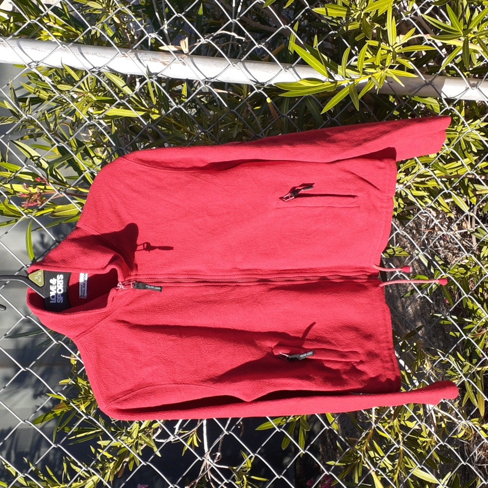 Energie Polar 2000 Red Polyester Jacket, Size M